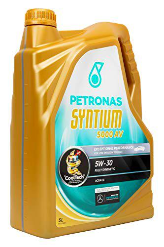Petronas 18135019 Aceite DE Motor SYNTIUM 5000 AV 5W30 5 litros