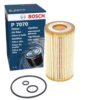 BOSCH Ölfilter F026407070 | Separa Hollín y Partículas Metálicas del Aceite del Motor