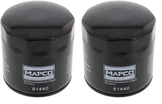Mapco 61440 Filtro de aceite (Paquete de 2)