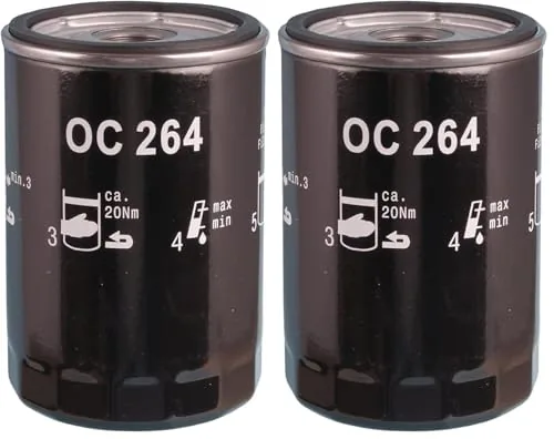 Mahle Filter OC264 Filtro De Aceite (Paquete de 2)