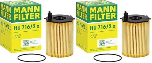 MANN-FILTER HU 716/2 x Filtro de aceite - para Aut