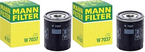 MANN-FILTER W 7037 Filtro de aceite - para Automóv