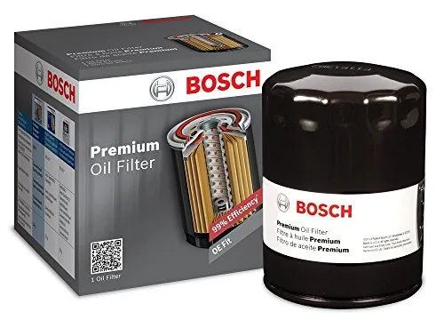 BOSCH 3332 Filtro de aceite premium con tecnología de filtración FILTECH
