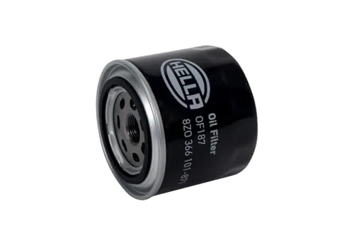 HELLA Filtro de aceite motor Filtro enroscable 8ZO
