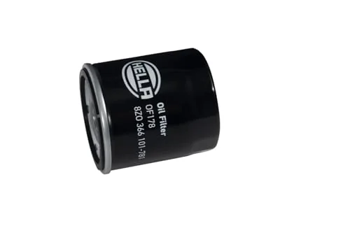 HELLA Filtro de aceite motor Filtro enroscable 8ZO