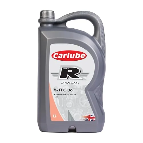 Carlube Triple R 15W-40 API SL Aceite mineral R-TEC 36 5L