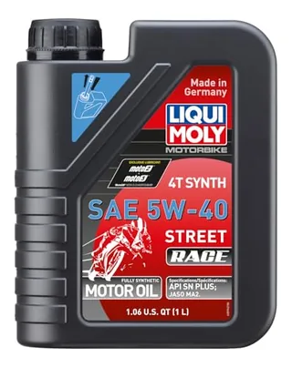 Liqui Moly Motorbike 4T Synth 5W-40 Street Race, 1 L