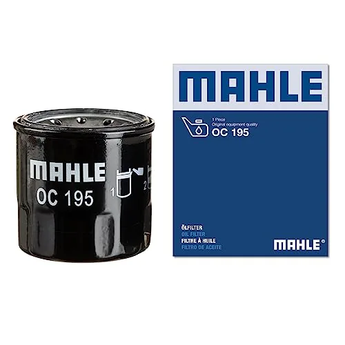 MAHLE Filtro de aceite motor Filtro enroscable OC 195 Compatible con PEUGEOT 208 I Hatchback CA