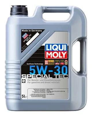 Liqui Moly 1164 5W-30 - Aceite sintético para Motores de automóviles de 4 Tiempos (5 L)