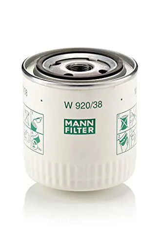 MANN-FILTER W 920/38 Original Filtro de Aceite, Para automóviles de Mann Filter