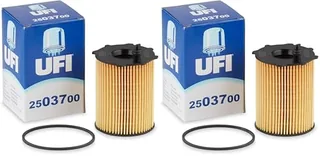 UFI Filters, Filtro de Aceite 25.037.00, Filtro de Aceite de Recambio