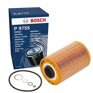 BOSCH Ölfilter 1457429755 | Separa Hollín y Partículas Metálicas del Aceite del Motor