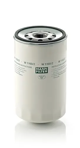 MANN-FILTER, W 1160/2 Filtro de aceite
