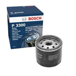 Bosch P3300 - Filtro de aceite para vehículos | Compatible con: Alfa Romeo 145
