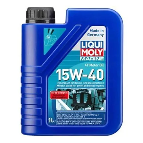 LIQUI MOLY Marine 4T Motor Oil 15W-40 | 1 L | Acei