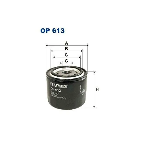 Filtron OP613 Bloque de Motor