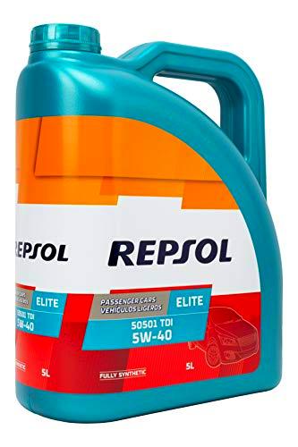 Repsol HMRELI5055405L Aceite DE Motor Elite 50501 TDI 5W40 5 litros