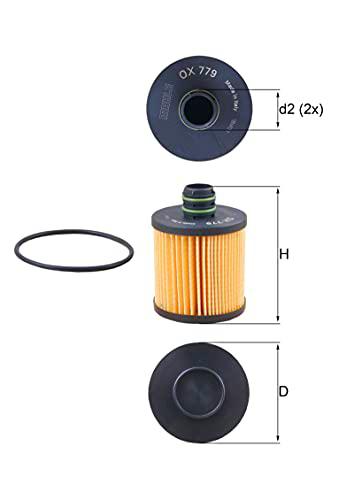 Knecht OX 779D Filtro de aceite