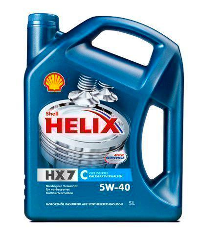 Shell SHX540C5 Helix HX7 C 5W40 5L