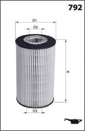 Mecafilter ELH4421 Filtro de aceite