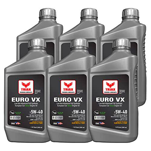Triax Euro VX 5W-40 Sintético completo, Aceite de motor