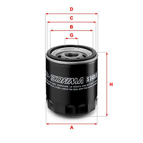 Sofima S3435R Filtros