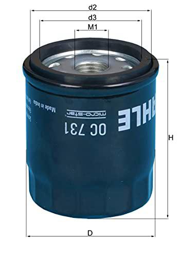 Knecht OC 731 Filtro de aceite