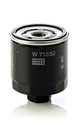 Original MANN-FILTER Filtro de aceite W 712/52 - Para automóviles