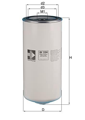 Knecht OC 234 Filtro de aceite