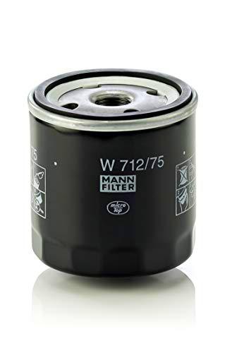 Original MANN-FILTER Filtro de aceite W 712/75 - Para automóviles