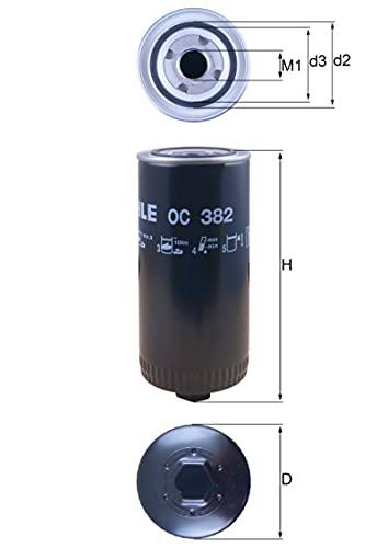 Knecht OC 382 Filtro de aceite