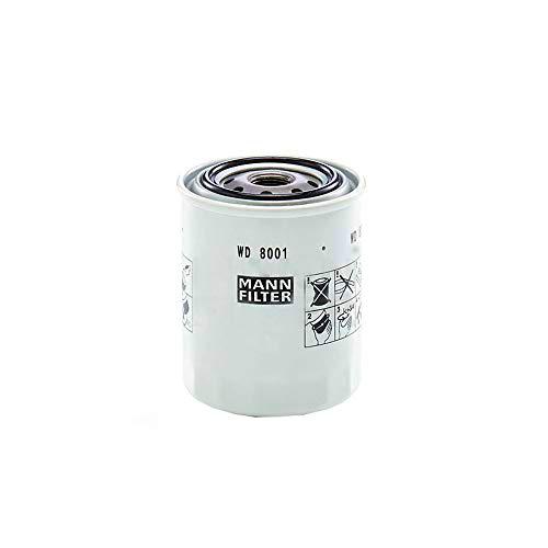 Original MANN-FILTER Filtro de aceite WD 8001 - Para vehículos de utilidad
