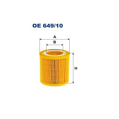 Filtron OE649/10 Bloque de Motor