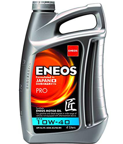 Aceite de motor ENEOS 10W40"PRO" 4L - Aceite de motor para coche