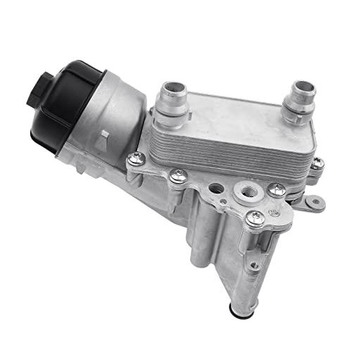 Frankberg Enfriador de aceite de motor compatible con Giulietta 2010-2020 500L 2012-Heute 500X 2014-Heute Doblo 2015-Heute Tipo 2015-Heute Renegade 2014-Heute Combo 2012-Heute