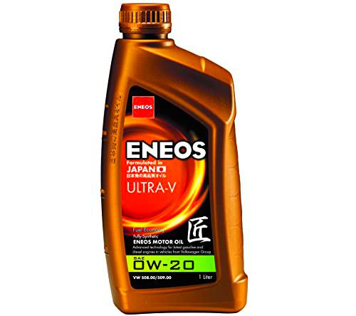 ENEOS Engine Oil 0W20&quot;ULTRA V&quot; 1L - Aceite de motor para coche