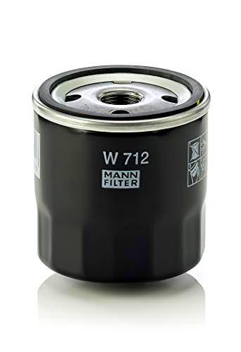 Original MANN-FILTER Filtro de aceite W 712 - Filtro hidráulico y de ventilación