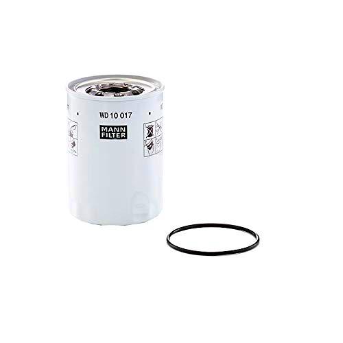 Original MANN-FILTER Filtro de aceite WD 10 017 x - Set de filtro de aceite juego de juntas