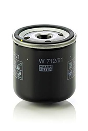 Original MANN-FILTER Filtro de aceite W 712/21 - Para automóviles