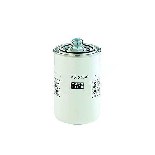 Original MANN-FILTER Filtro de aceite WD 940/6 - Para vehículos de utilidad
