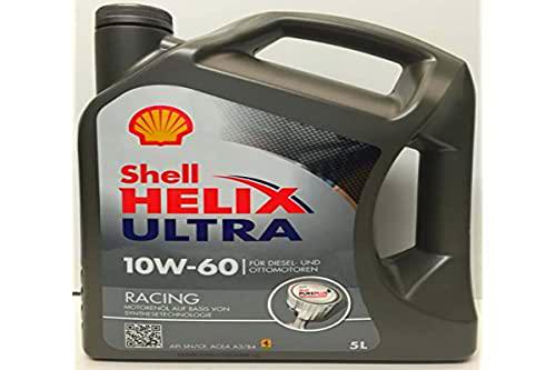 Shell 550040761 Helix Ultra Racing 10W-60 - Aceite de motor, 5 litros