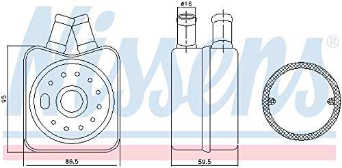 Nissens 90608 Bloque de Motor