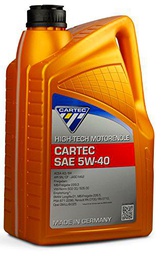 Cartec Aceite de motor High-Tech SAE 5W40 5L - Hecho en Alemania