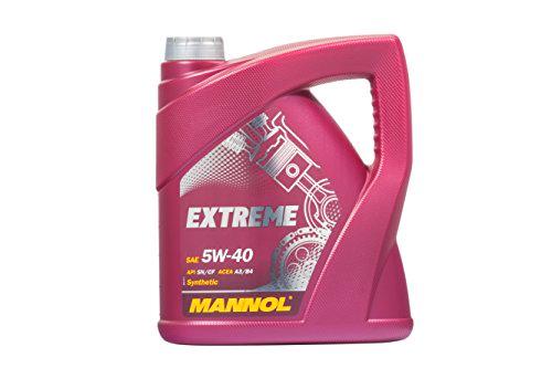 MANNOL Extreme 5 W-40 API SN/CF, Aceite del Motor, 4 L