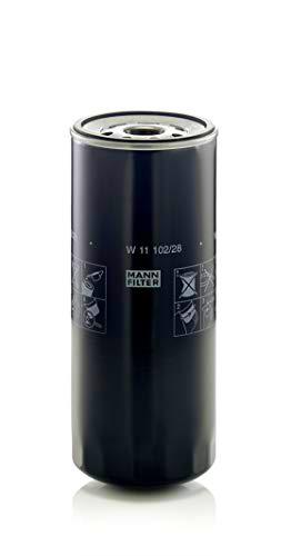 Original MANN-FILTER Filtro de aceite W 11 102/28 - Para automóviles y vehículos de utilidad