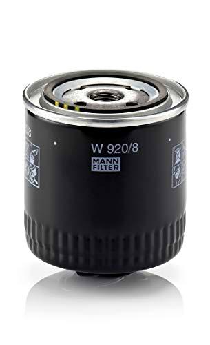 MANN-FILTER W 920/8 Filtro de Aceite, para automóviles y vehículos de utilidad