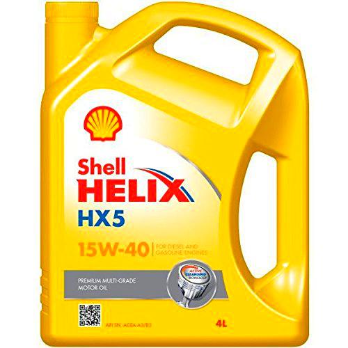 SHELL Helix HX5 15W40 - Aceite para motor (4 L)