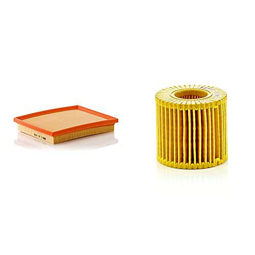 Original MANN-FILTER Filtro de aire C 22 009 - Para Automóviles + Filtro de aceite HU 6006 z