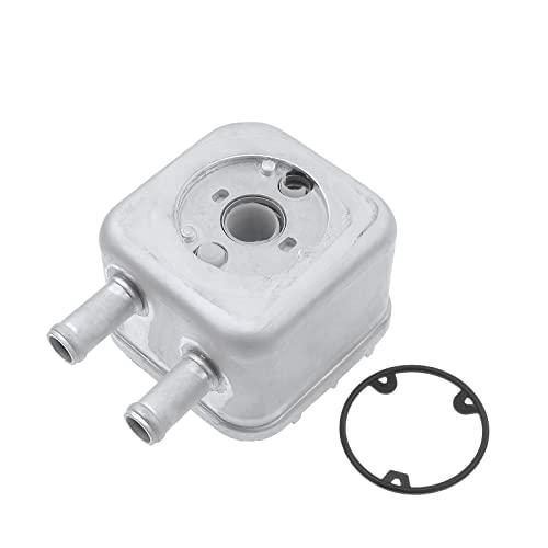 Frankberg Aceite de motor de enfriador de aceite compatible con A3 1997-2001 A4 1995-2006 A6 1997-2006 A8 2003-2006 Cordoba 1993-2002 Golf IV 1997-2006 P.a.s.a.t 196-2006 10