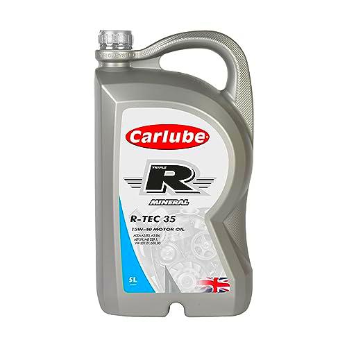 Carlube Triple R 15W-40 Aceite Mineral R-TEC 35 5L